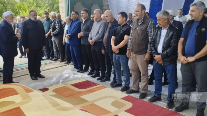 İranda qəzada həlak olan konsulumuzla vida mərasimi keçirildi 
