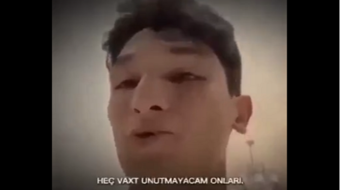 Dünən gecə öldürülən 18 yaşlı Nemətin təsirli VİDEOsu 