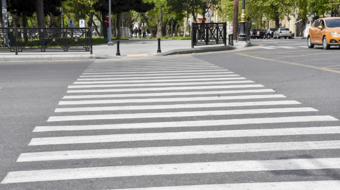 Gəncədə piyadanı vuran sürücü hadisə yerindən qaçdı