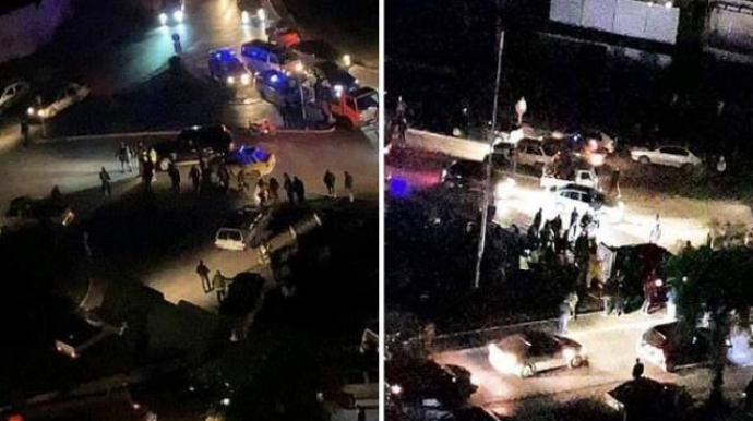 Qəddafinin gəlini maşınını insanların üzərinə sürdü - 1 ölü, 4 yaralı   - FOTO