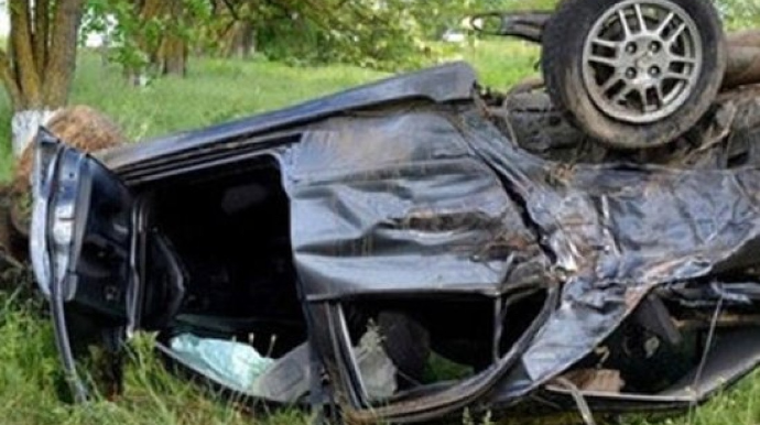 Yevlaxda qəza oldu - Xəsarət alanlar var - FOTO 