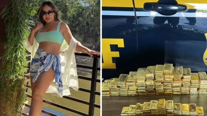 Polis blogerin avtomobilindən 103 kq qızıl aşkarladı