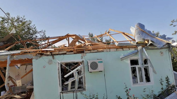 Düşmən Tərtər və Füzulinin yaşayış məntəqələrini yenidən atəşə tutur