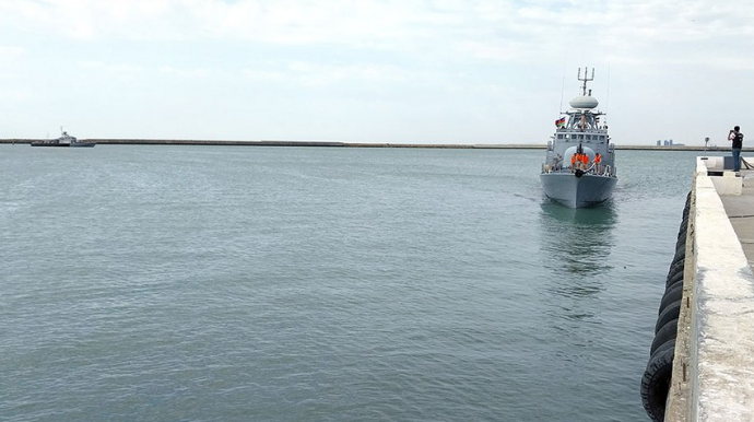 İranın hərbi gəmiləri Bakıya gəlib  - FOTO