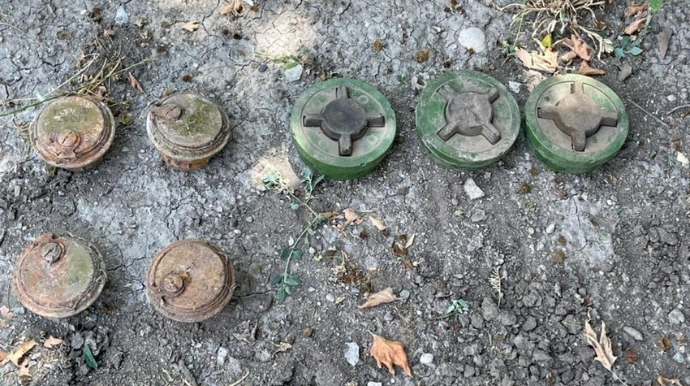 Zəngilanda polislər partlamamış minalar aşkarladı  - FOTO