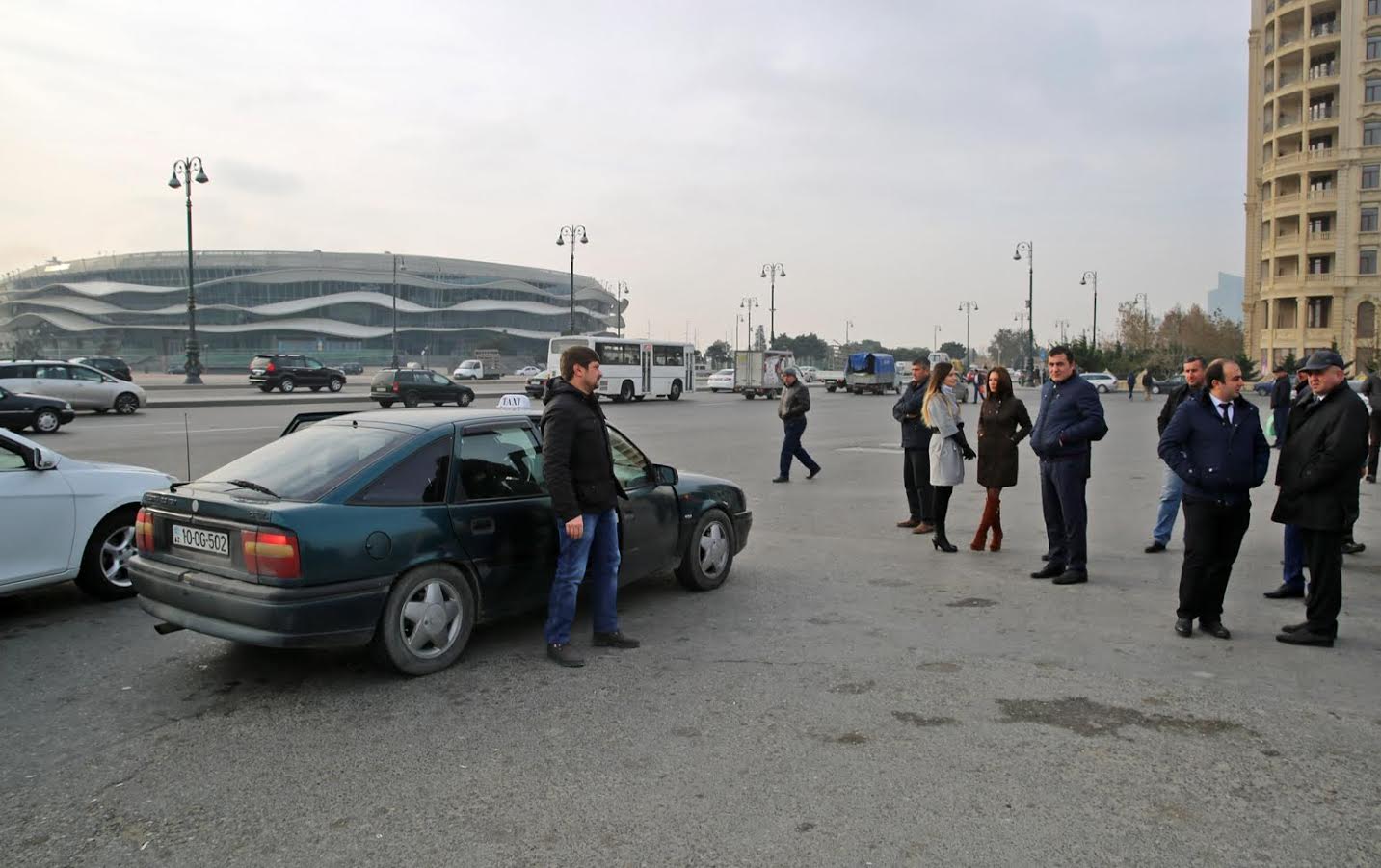 Bakıda taksi sürücülərinə qarşı reydlər başlanılıb - FOTO