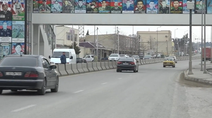 Binəqədidə üzərində şəhid lövhələri olan keçid TƏMİZLƏNDİ - VİDEO - YENİLƏNİB