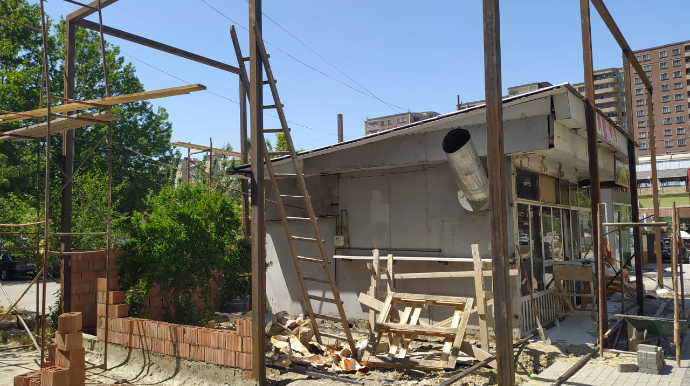 Ağac kəsən şəxs 2800 manat cərimə olundu - FOTO 