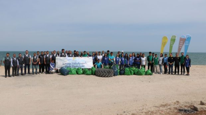 Sahil zolağı tullantılardan təmizləndi  - FOTO
