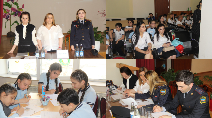 DYP məktəblilər arasında bilik yarışı təşkil etdi - FOTOSESSİYA 