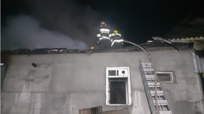 Göygöldə yaşayış evi yanıb