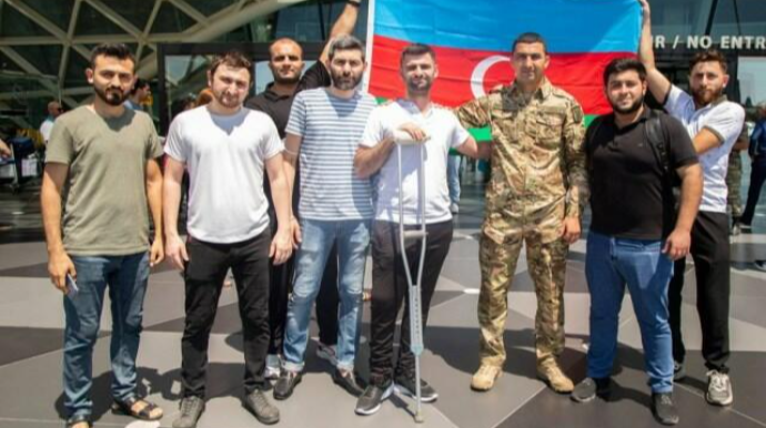 Daha 6 qazimiz sağalaraq Vətənə döndü