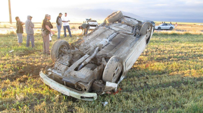 Bakıda avtomobilini aşıran sürücü ölüb