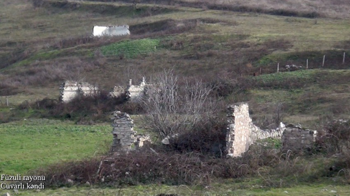 Füzulinin Cuvarlı  kəndindən görüntülər  - FOTO - VİDEO