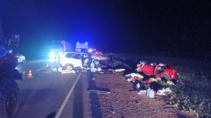 Ağır yol qəzası baş verdi:  biri uşaq olmaqla, 5 nəfər ölüb - FOTO 