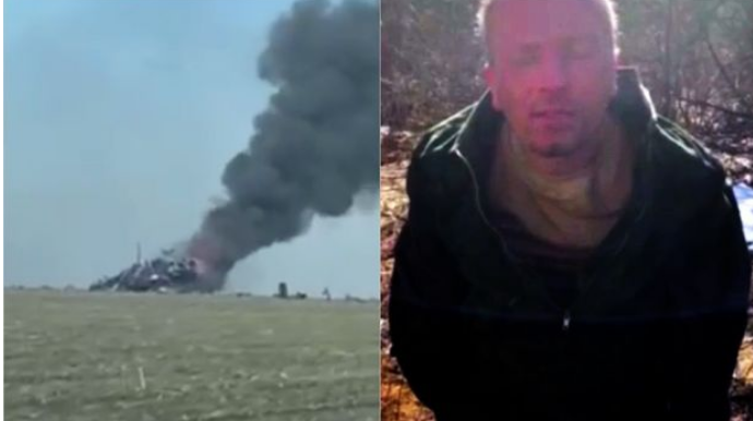 Ukrayna Rusiyaya məxsus daha bir qırıcını vurdu, pilot ələ keçdi - VİDEO 