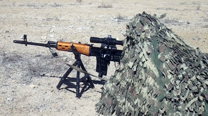 Azərbaycan Ordusunda atış çalışmaları icra olunub - VİDEO 