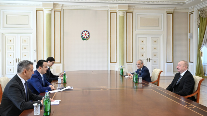 İlham Əliyev qəbul keçirdi - FOTOLAR 
