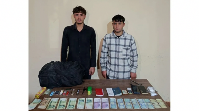 Dövlət sərhədini pozmağa cəhd göstərən əcnəbilər saxlanıldı 