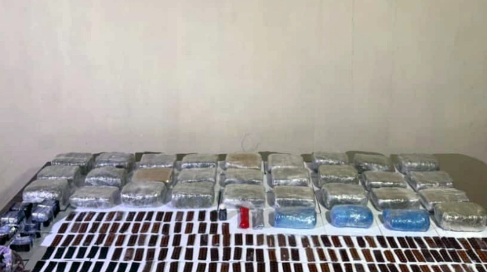 Более 33 кг наркотиков пытались доставить в Азербайджан с БПЛА - ГПС