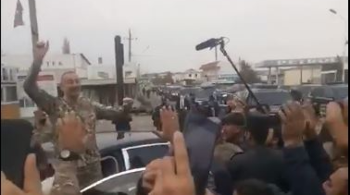 İlham Əliyev Füzulidə  - VİDEO