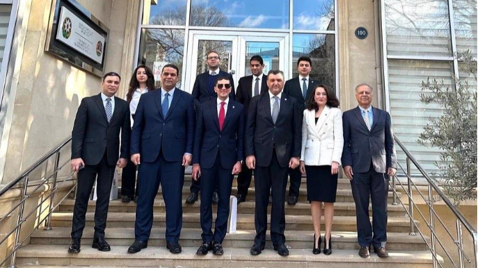 Vəkillər Kollegiyasında Misir Dövlət Şurasının və Dünya Bankının nümayəndə heyətləri ilə görüş keçirilib  - FOTO