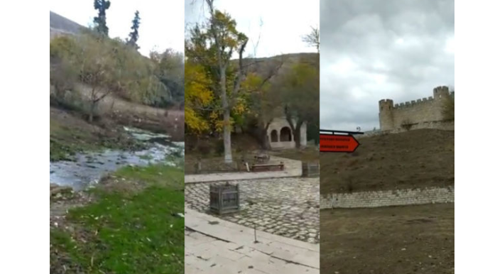 Новые кадры крепости Шахбулаг в Агдамском районе  - ВИДЕО