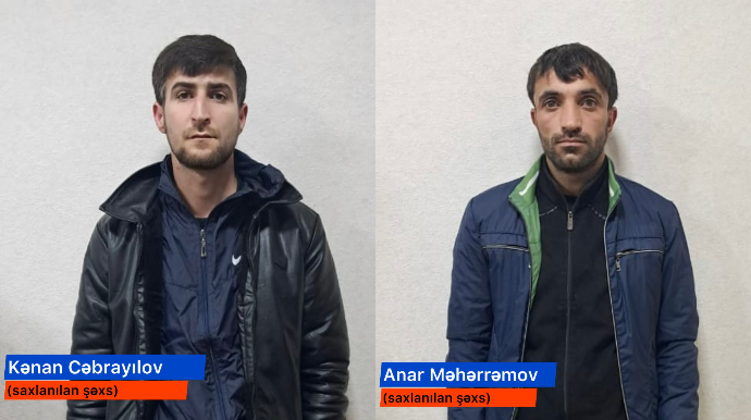 Şabranda narkokuryerlikdə şübhəli bilinən iki nəfər həbs edildi - VİDEO