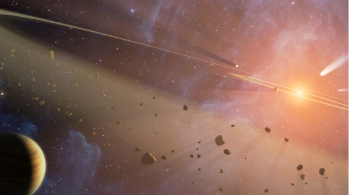 Günəşəbənzər ulduzun ətrafında buz aşkarlanıb - TƏDQİQAT 