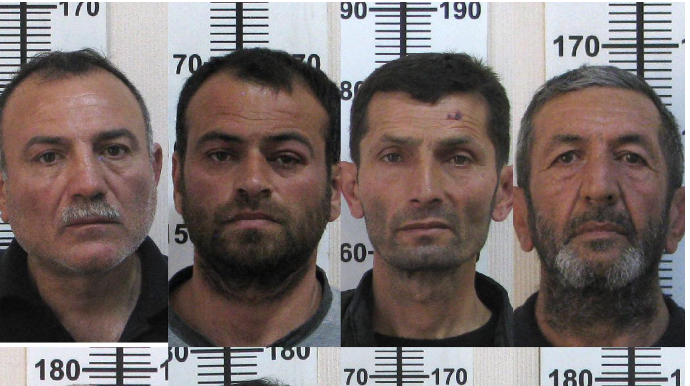 “Kalaşnikov” gəzdirən narkotacirlər SAXLANILDI   - FOTO - VİDEO