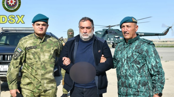 Рубен Варданян задержан на ППП "Лачын" и доставлен в Баку