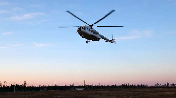 Rusiyada helikopterin sərt enişi zamanı 10 nəfər yaralanıb 