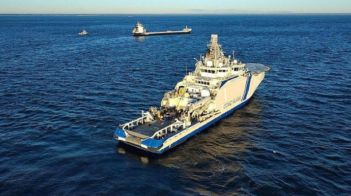 Rusiyalıların olduğu gəminin ekipajı Finlandiyada saxlanıldı 