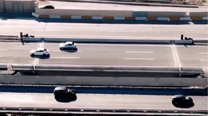 Qobustandakı yeni körpü istifadəyə verildi - VİDEO