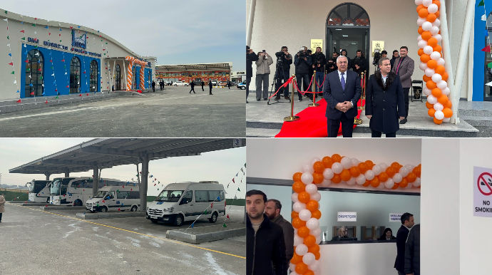 BBAK yeni avtovağzalın açılışını etdi:  Cənub və qərb rayonlarına səfərlər təşkil ediləcək - FOTO 