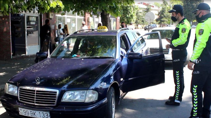 Qaxda reyd keçirildi, sürücülər cərimələndi   - FOTO