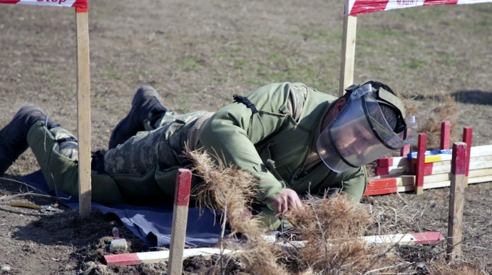 На прошлой неделе от мин очищено около 1,2 тыс. га территории - ANAMA 