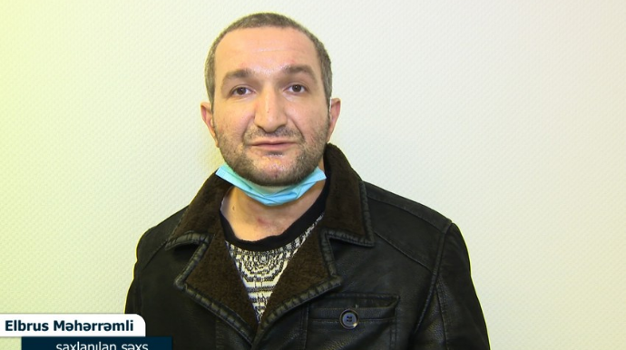 Abşeronda müştəri taksi sürücüsünə daşla xəsarət yetirib  - VİDEO