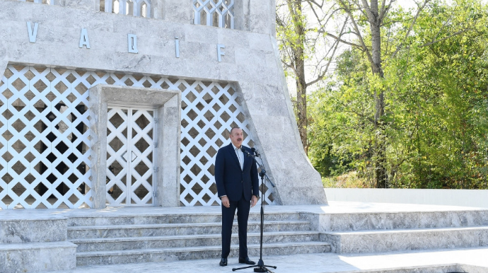 Prezident:  “Şuşanın Baş Planı təsdiq edilib”