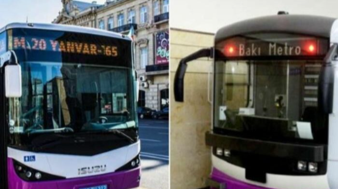 Metrodan avtobuslara bir toxunuşla keçid: Bakı nəqliyyatı rahatlaşır 