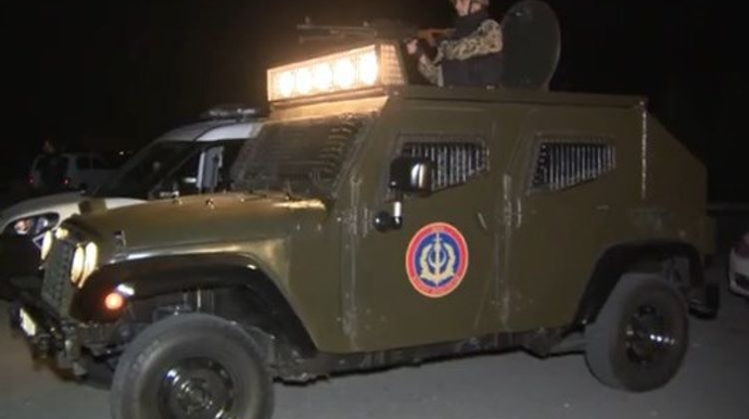 Cəbhəyanı bölgələrdə polis əməkdaşları belə xidmət aparır - VİDEO  