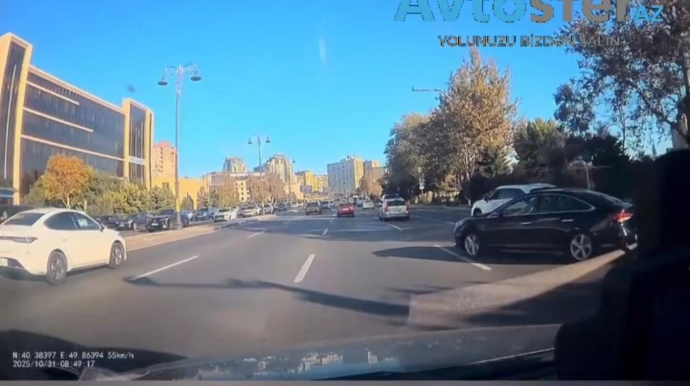 Təcrübəsiz sürücülər belə vəziyyətdə diqqətli olmalıdır – Mütəxəssisdən XƏBƏRDARLIQ - VİDEO 