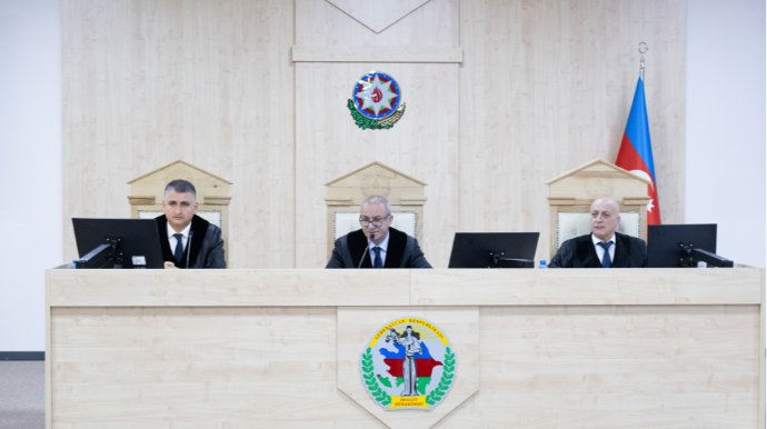 Məhkəmədə həbsdəki ermənilərlə bağlı sübutlar elan olundu - FOTOLAR 