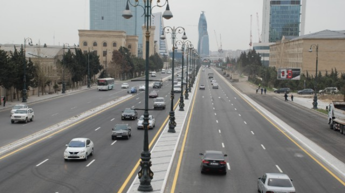 Heydər Əliyev prospektində hərəkət məhdudlaşdırılacaq 