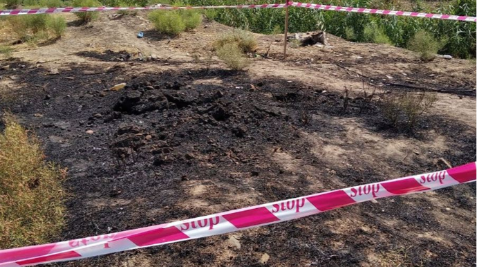 Füzulidə partlayış:  ANAMA baxış keçirdi - FOTO 