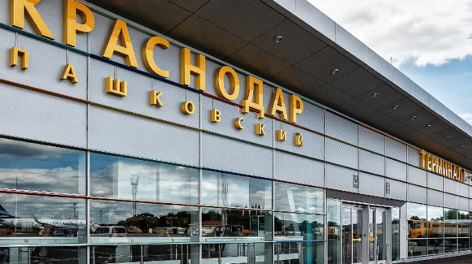 Krasnodar hava limanı bağlandı 