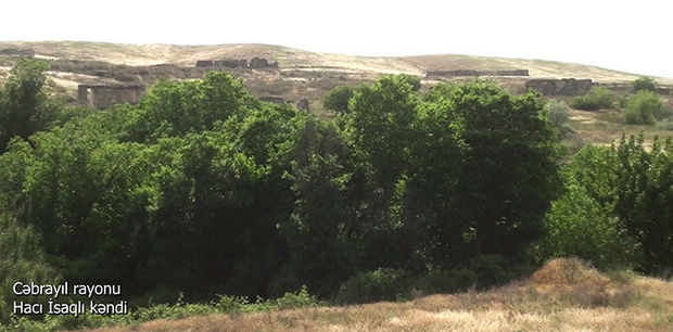 Cəbrayıl rayonunun Hacı İsaqlı kəndindən görüntülər – VİDEO