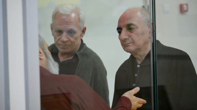 Ermənilərin Azərbaycanın suverenliyi əleyhinə çağırışları məhkəmədə tədqiq olunub - FOTOLAR 