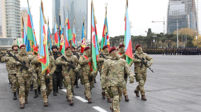 Azərbaycan Moskvaya Qarabağ müharibəsinin komandolarını göndərdi 