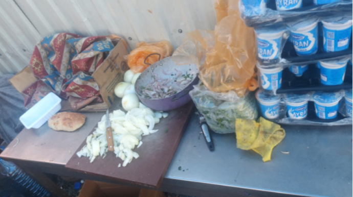 Binəqədidə kafenin fəaliyyəti dayandırıldı - FOTOLAR 